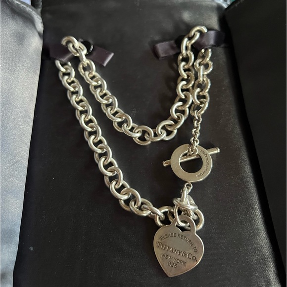 Tiffany’s classic choker, with jewelry case and box - Picture 7 of 9